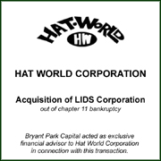 2001.04 – HatWorld LIDS – Website