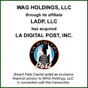 2003.09 – Wag Holdings – LA Digital – Website