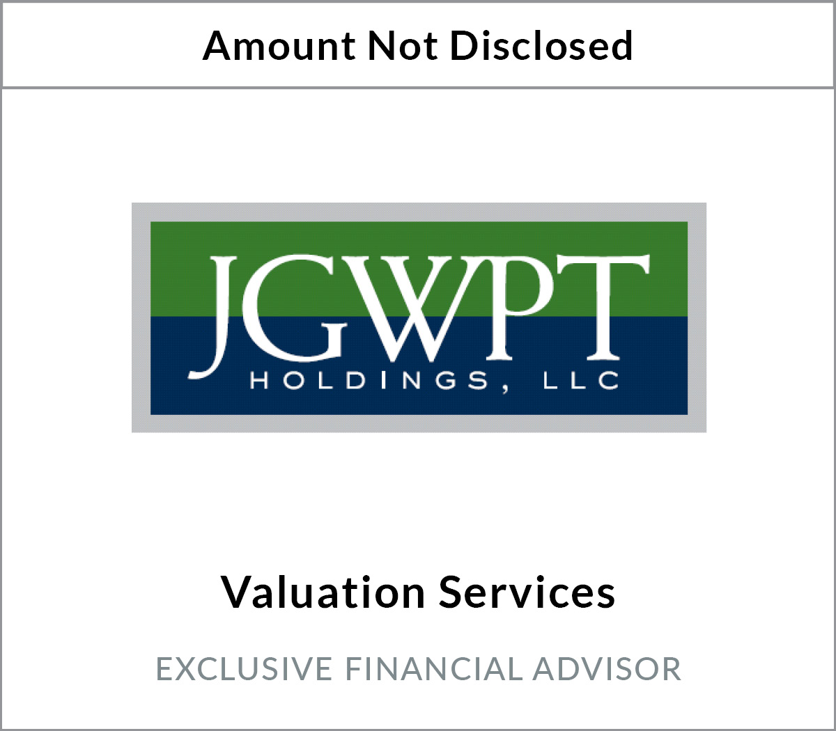 JGWPT Holdings Valuation Services