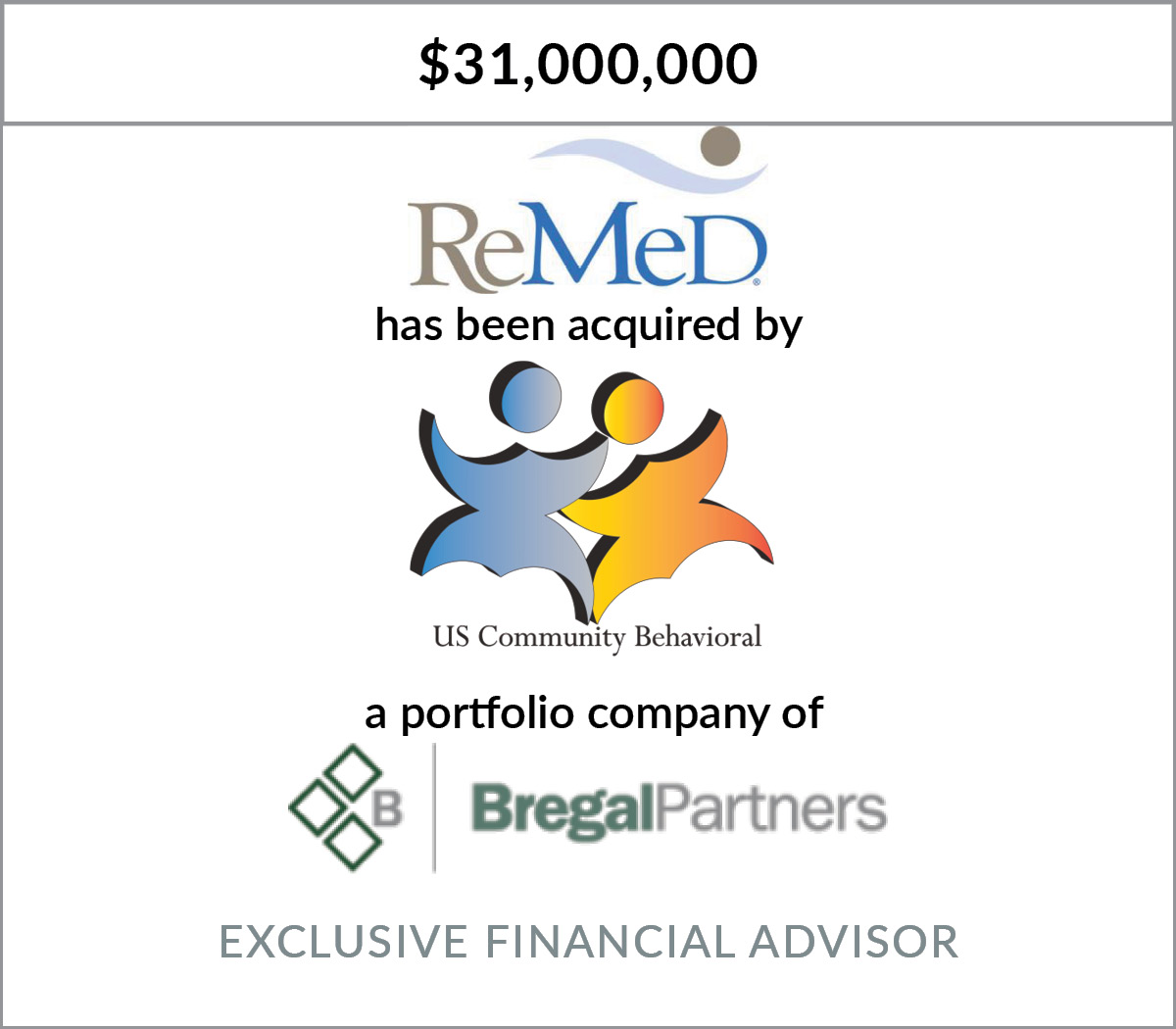Bryant Park Capital Advises ReMed Recovery Care Centers