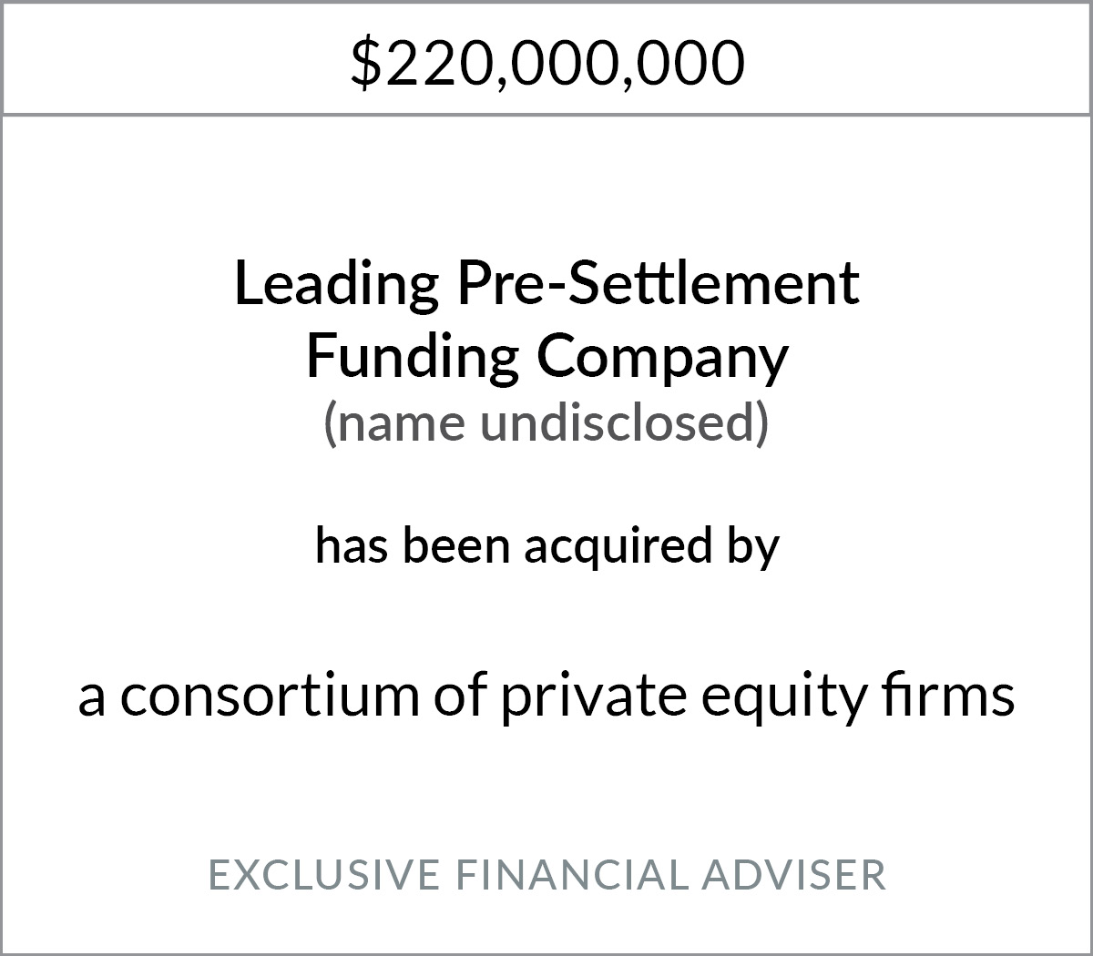 Leading Pre-Settlement Funding