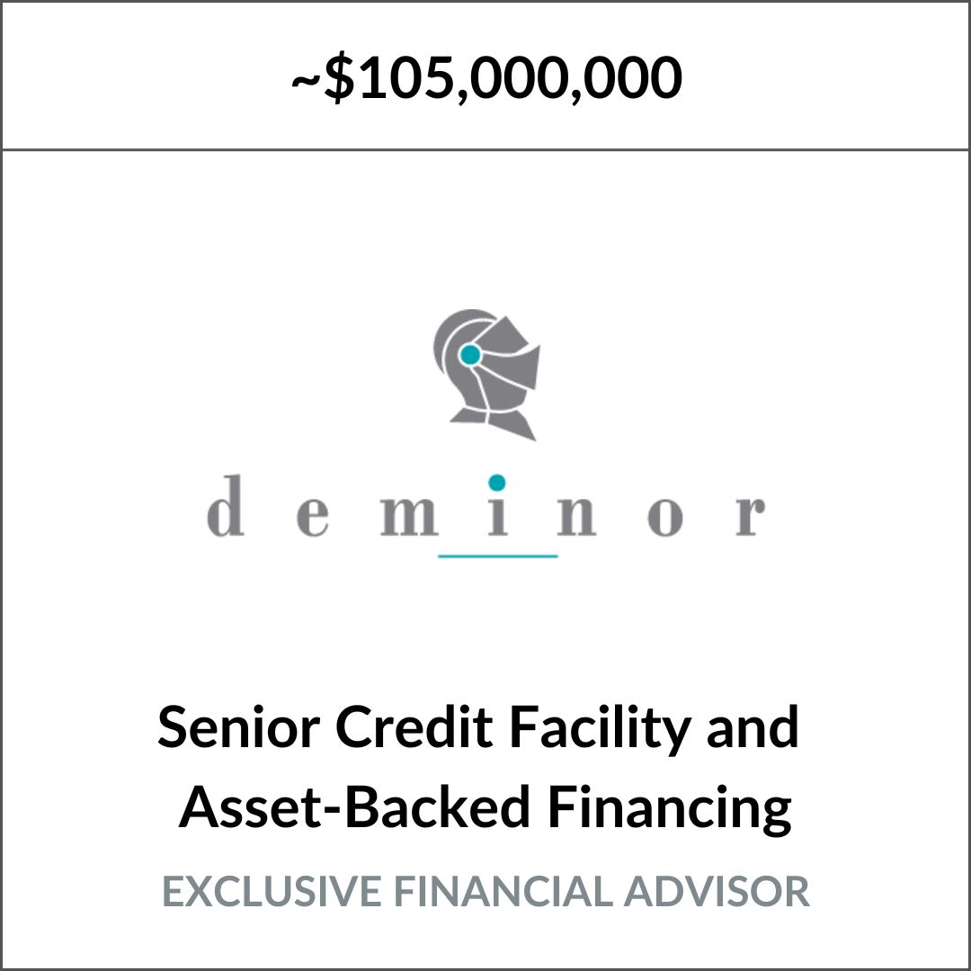 Bryant Park Capital Secures $100 Million in Capital for Deminor